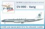 1/144 Convair CV-990. Decals Varig, silk-screened decals
