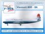 1/144 Viscount 800 - British Airways (laser decals + silk-screen