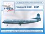 1/144 Viscount 800 - BMA (silk-screened decals)
