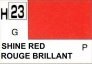 H023 Shine red / Rouge brillant (G)