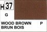 H037 Wood Brown - Brun bois