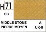 H071 Middle stone - Pierre moyen (SG)