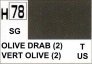 H078 Olive drab (2) - Vert olive (2) SG