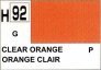 H092 Clear Orange - Orange transparent (G)