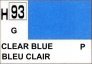 H093 Clear Blue - Bleu transparent (G)