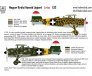 1/32 Fiat CR-42 Hungarian Fighters with Cross insignias