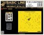 1/48 P-38J Lightning BASIC LINE