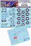 1/72 Decals P-47D Thunderbolt 318th FG over Spain