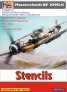 1/48 Stencils Messerschmitt BF-109G-K
