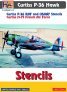 1/72 Stencils Curtiss P-36 Hawk