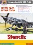 1/72 Stencils Messerschmitt BF 109 F-G6