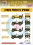 1/35 Decals J.Willys MB/Ford GPW Military Police 2