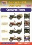 1/48 Decals Jeep Willys MB/Ford GPW Captured Jeeps