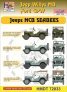 1/72 Decals Jeep Willys MB/Ford GPW NCB SEABEES