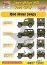 1/72 Decals Jeep Willys MB/Ford GPW Red Army 1