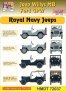 1/72 Decals Jeep Willys MB/Ford GPW Royal Navy
