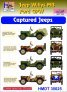 1/35 Willys Jeep MB/Ford GPW Captured Jeeps