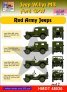 1/48 Decals Jeep Willys MB/Ford GPW Red Army 2