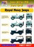 1/48 Willys Jeep MB/Ford GPW Royal Navy Jeeps