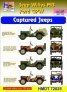 1/72 Willys Jeep MB/Ford GPW Captured Jeeps