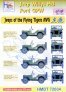 1/72 Decals Jeep Willys MB/Ford GPW Flying Tigers