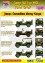 1/72 Willys Jeep MB/Ford GPW Canadian Army Corps