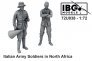 1/72 Italian Army Soldiers in North Africa 2 figures