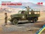 1/35 US Military Patrol WWII on G7107 truck with M1919A4