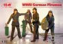 1/35 WWII German Firemen (4 figures)