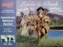 1/72 Lewis and Clark. 18 figures in assorted poses, 2 tepees, 2