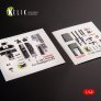 1/48 F-18C Hornet interior decals for Hasegawa