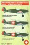 1/72 Decals Bf 109 D-1 David Part II (Swiss AF)
