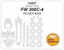 1/144 Focke-Wulf Fw-200C-4 + wheels masks