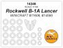 1/144 Rockwell B-1A Lancer + wheels masks