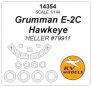 1/144 Grumman E-2 Hawkeye masks