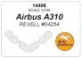 1/144 Airbus A310 Revell masks