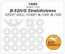 1/144 Boeing B-52H Stratofortress masks for Great Wall Hobby