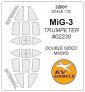 1/32 Mikoyan MiG-3 Double-sided masks
