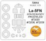 1/72 Lavochkin La-5FN + wheels masks