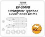 1/72 Eurofighter Typhoon EF-2000 + wheels masks