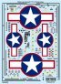 1/32 Boeing B-17F/B-17G Flying Fortress Red Outlines Stars