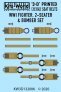 1/32 WWI Fighter Set 2-seater and Bomber Set Seat Belt decals