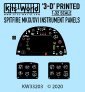 1/32 Supermarine Spitfire Mk.IX/Mk.XVI 3D Instrument panel