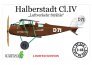 1/48 Halberstadt Cl.IV Strahle-plastic, resin, Pe + conversion