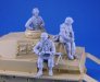 WWII German Tank Crew and Riders set - 1/35
