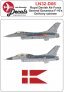 1/32 RDAF/Royal Danish Air Force General-Dynamics F-16