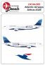 1/144 Atlantic Airways A320 for Zvezda or Revell kit