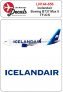 1/144 Icelandair Boeing 737-Max 8 TF-ICS