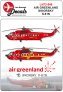 1/72 Air Greenland Sikorsky S-61N new cs. Including masks.