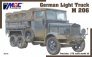 1/72 German Light Truck M 206 with canvas